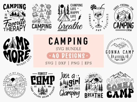 Funny Camping SVG Bundle: A Designer’s Real-World Embroidery Review