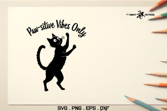 Funny Cat Svg Pt.8: A Lighthearted Design for Everyday Embroidery Projects