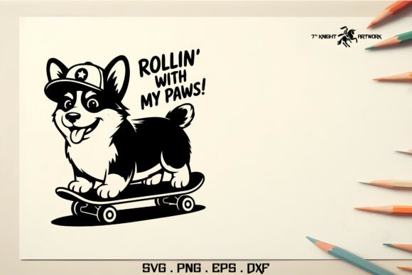 Funny Dog Svg Pt.2 – A Playful Pup for Lighthearted Embroidery Projects