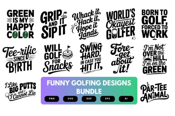 Funny Golfing SVG Bundle: A Designer’s Honest Review