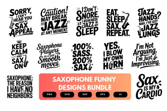Funny Saxophone SVG Bundle: A Designer’s Honest Review for Real Embroidery Use