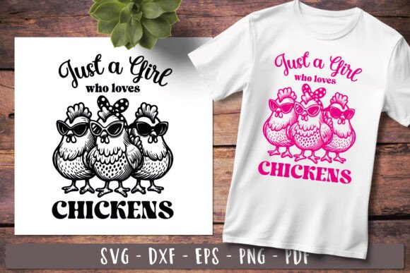 h1Just a Girl Chickens Funny Chicken Svg Review for Embroidery Designers/h1