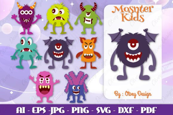 Monster Kids SVG: A Playful, Practical Embroidery Pick for Craft Pros