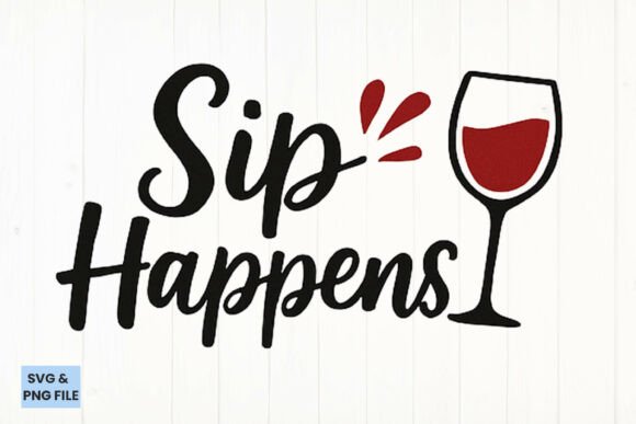 Sip Happens – A Lighthearted Embroidery Design for Wine Lovers