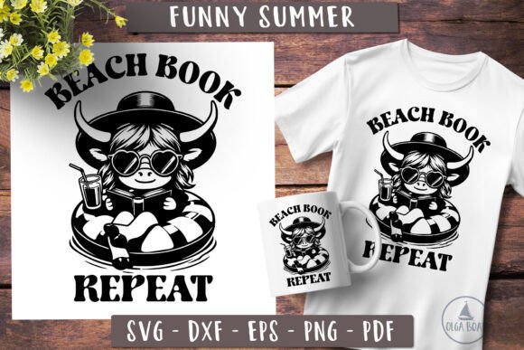 Summer Vibes Highland Cow SVG: A Designer’s Real-Use Review