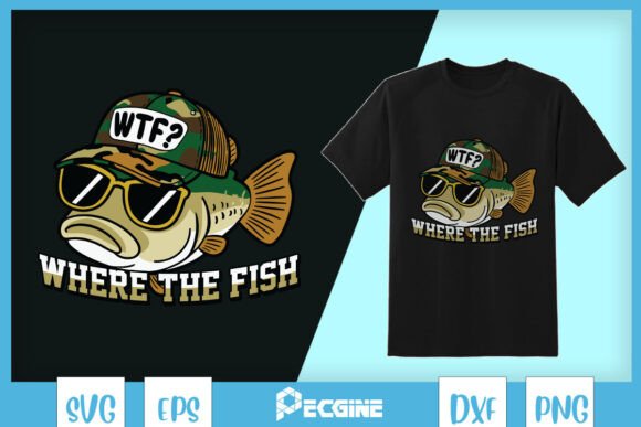 Where the Fish Funny Fishing SVG Review for Real Embroidery Projects